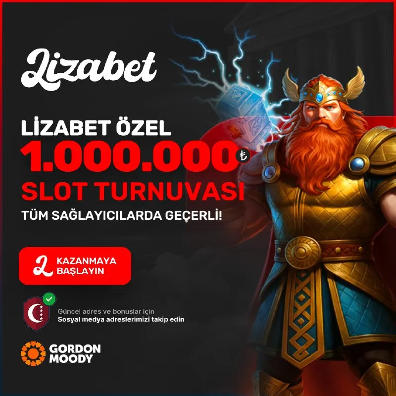 Lizabet Telegram: 🏆 LİZABET'TE 1.000.000 ₺ ÖDÜL HAVUZLU ÖZEL SLOT TURNUVASI DEVAM EDİYOR! 🏆🚀 📅 1…