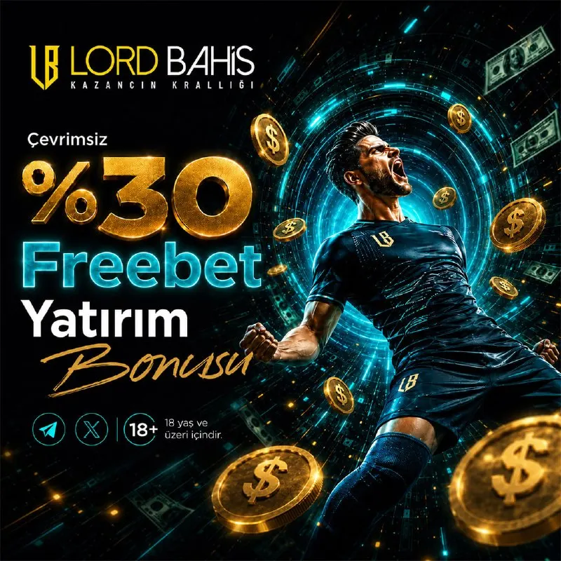 Lordbahis Telegram: 👑 Spor Kazançları LordBahis'te Katlanıyor! ⚽️ Lord Bahis'te %30 Çevrimsiz…