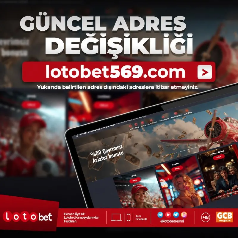 Lotobet Telegram: ⭐️LOTOBET 569 ADRESİ İLE KARŞINIZDA! 🚨LOTOBET GÜNCEL ADRESİ DEĞİŞMİŞTİR! 🍀1-15…