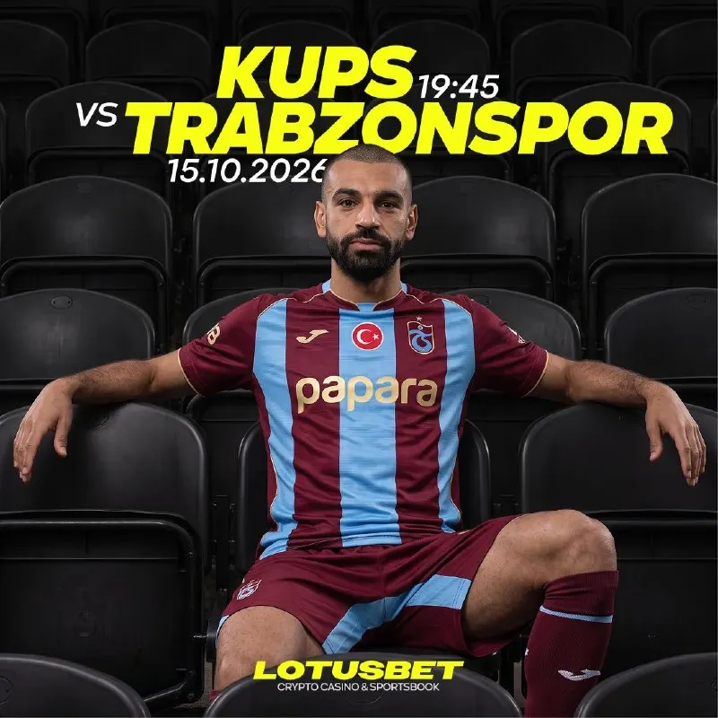 Lotusbet Telegram: 🇫🇮 Kups vs Trabzonspor 🇹🇷 Trabzonspor’un Avrupa rotası Finlandiya!…