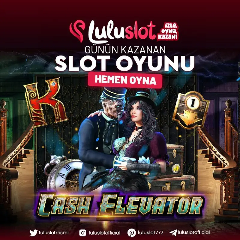 Luluslot Telegram: 🏢🎰 CASH ELEVATOR: KAZANCIN ZİRVESİNE ÇIKMAYA HAZIR MISIN? 🎰🏢 Luluslot’ta…