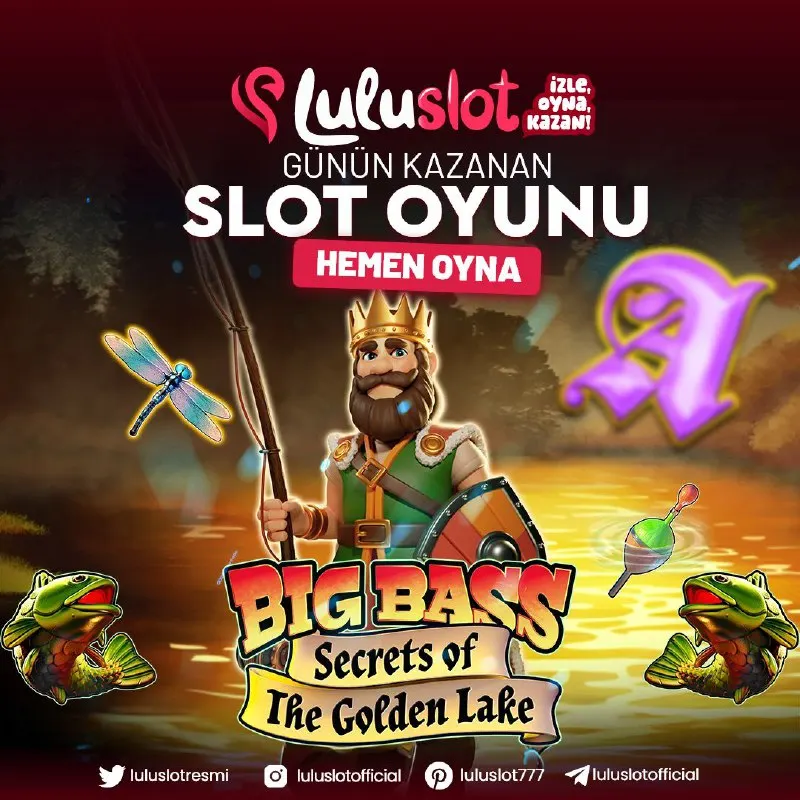 Luluslot Telegram: 🎣✨ BIG BASS SECRETS OF THE GOLDEN LAKE: ALTIN GÖLÜN GİZEMİNİ ÇÖZ! ✨🎣…