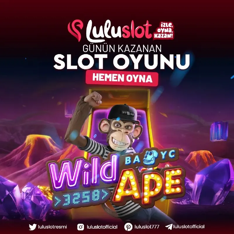 Luluslot Telegram: thought 🦍🔥 WILD APE 3258: ORMANIN KRALI OLMA ZAMANI! 🔥🦍 Luluslot’ta vahşi bir…