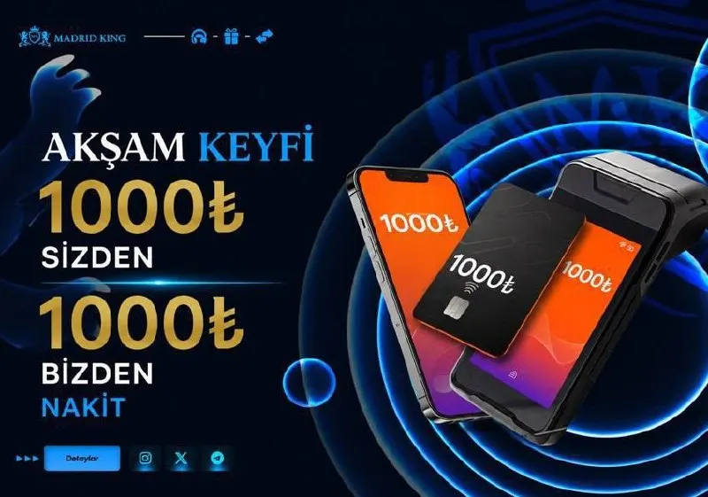 MadridKing Telegram: 💵💸‼ FAST İLE ANLIK MİNİMUM 250₺ YATIRIM ALAN TEK SİTE MADRIDKING ‼💸 📣📣‼‼‼YENİ…