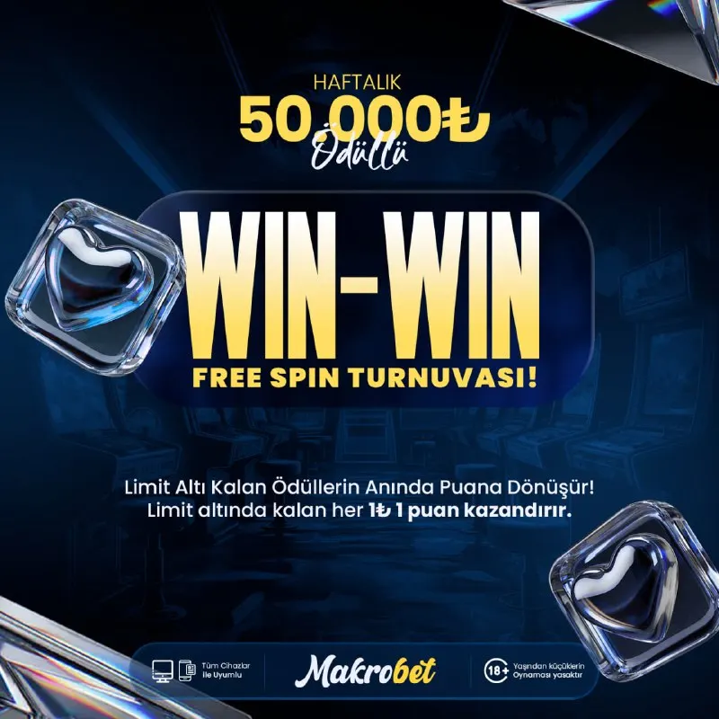 Makrobet Telegram: ⚡️ 😄😄😃🔥 😄😄😃 ⚡️ TURNUVASI SON 😃 GÜN ! ◼️ÖDÜL HAFTALIK 50.000 TL ! 🔘Freespin…
