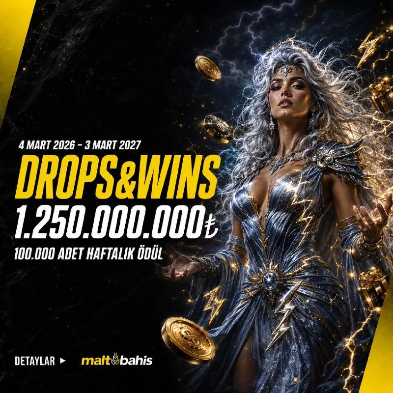 Maltbahis Telegram: 🌟 Drops & Wins devam ediyor! 💰 1.250.000.000₺ ödül havuzu, 100.000 haftalık…