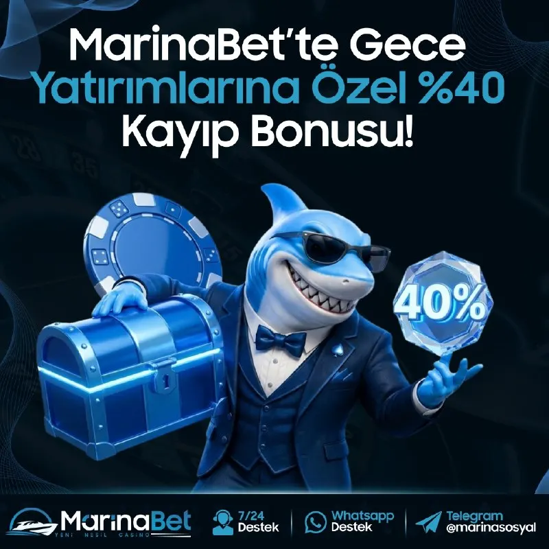 Marinabet Telegram: 🔥 EVET, YANLIŞ DUYMADINIZ 📣 ⏰ 02:00–06:00 saatleri arasında yapacağınız…