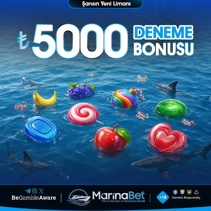 Marinabet Telegram: ▶️ #MarinaBet'te Deneme Bonusu 🪙 👑İlk Üyelere Özel MarinaBet'ten Hediye📣 🐋…
