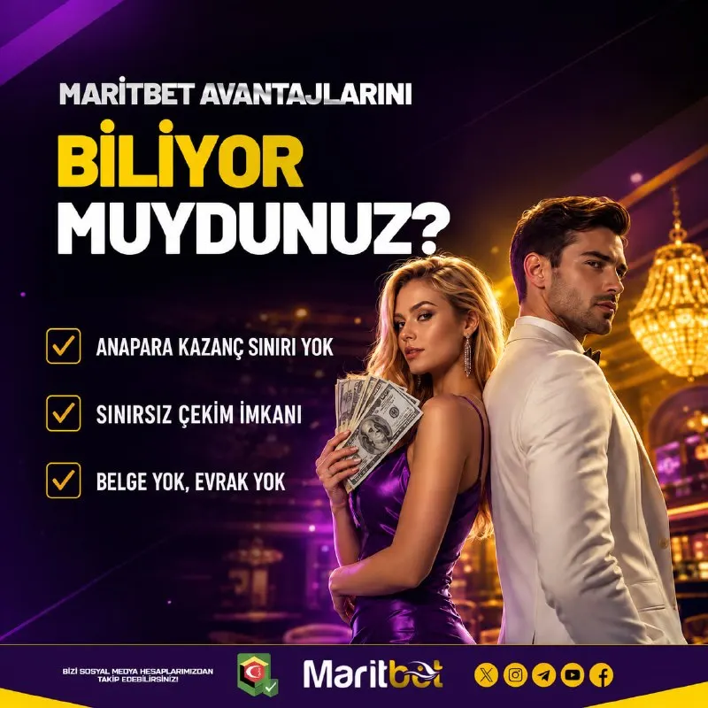 Maritbet Telegram: ⏳ 🤩🤩🤩🤩🤩🤩🤩🤩 AVANTAJLARINI BİLİYOR MUSUNUZ 💙 😎MARİTBET ile sınırları tamamen…