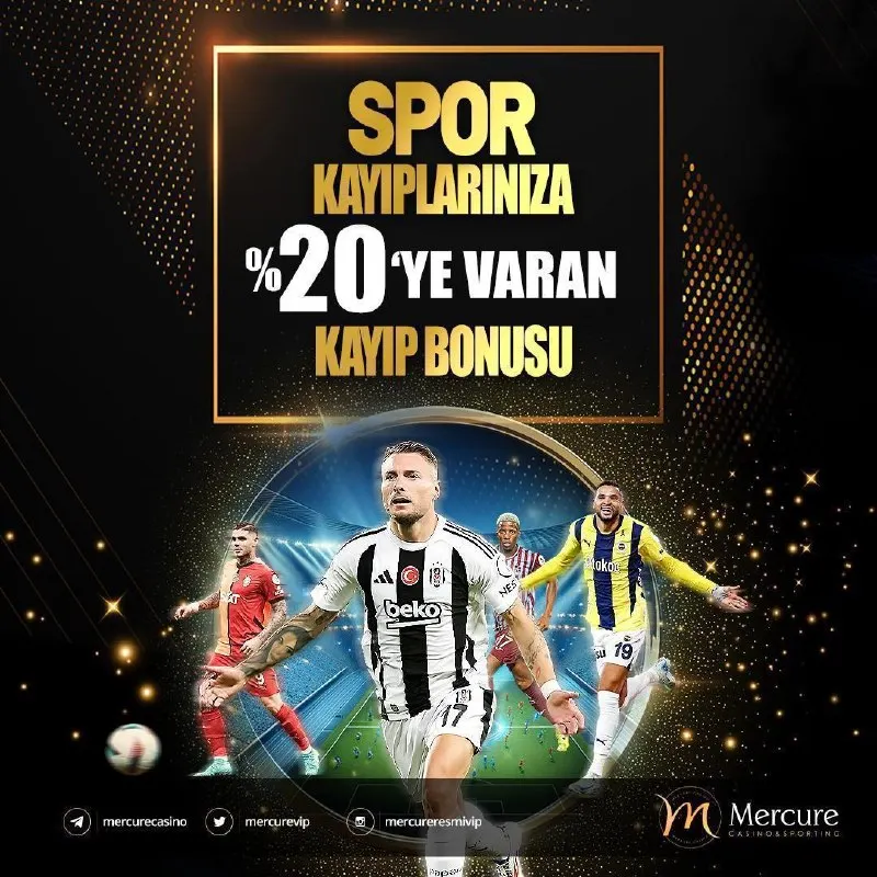 Mercure Casino Telegram: ⚽️ Spor Kayıplarınıza 🔣2️⃣0️⃣ BONUS! 🔤🔤🔤🔤🔤🔤🔤 🔤🔤🔤🔤🔤🔤 💸Kayıpların MERCURE'DE…