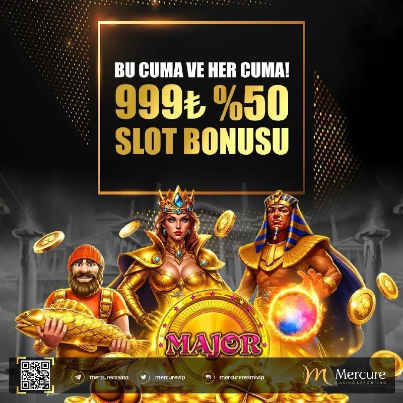 Mercure Casino Telegram: 999TL %50 SLOT BONUSU SENİ BEKLİYOR! 🔤🔤🔤🔤🔤🔤🔤 🔤🔤🔤🔤🔤🔤 🔥 BU CUMA VE HER CUMA…