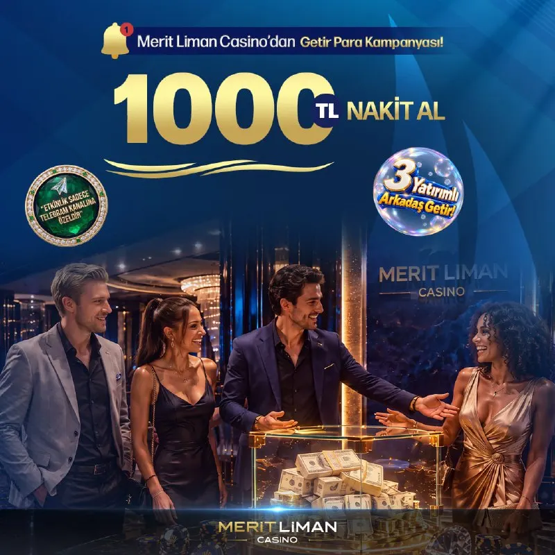 Meritliman Casino Telegram: 📢 GETİR PARA KAMPANYASI Detaylar için canlı destek hattımıza bağlanın. 🍀 Tüm…