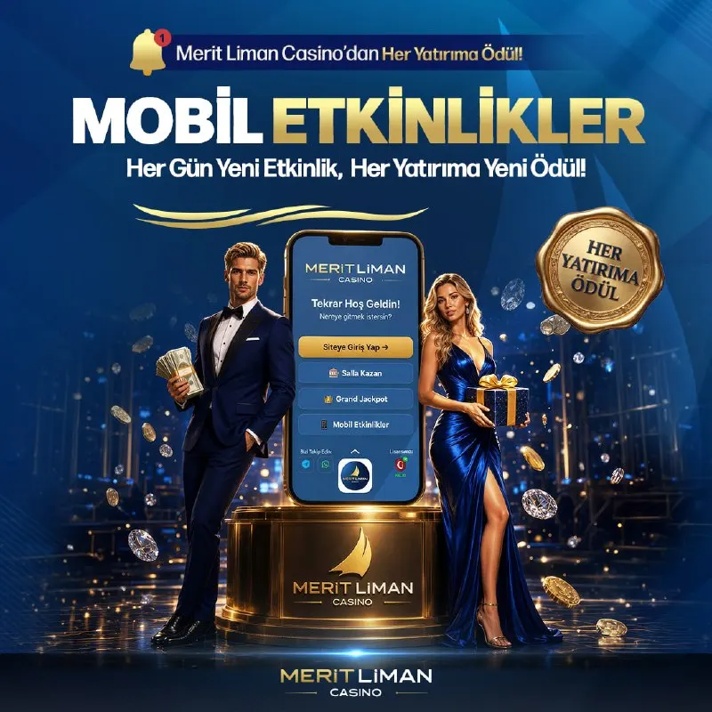 Meritliman Casino Telegram: 📢 MOBİL ETKİNLİKLER Detaylar için Mobil Uygulamamızı İndirin. 🍀 Tüm üyelerimize…