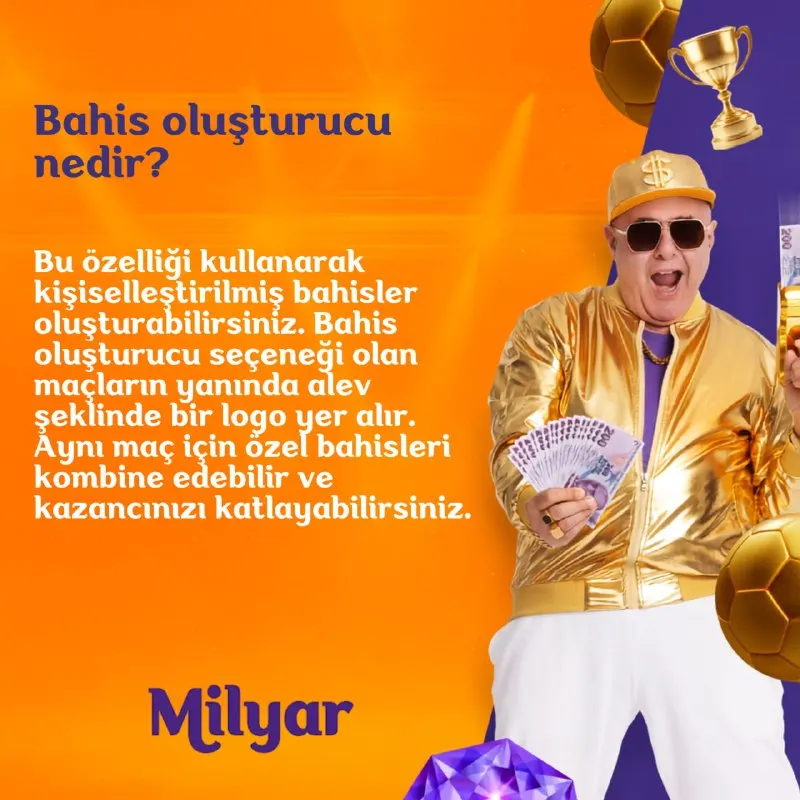 Milyar Telegram: 🔥 Milyar ayrıcalığıyla bahis oluşturucu özelliğini keşfet! Aynı maça özel…