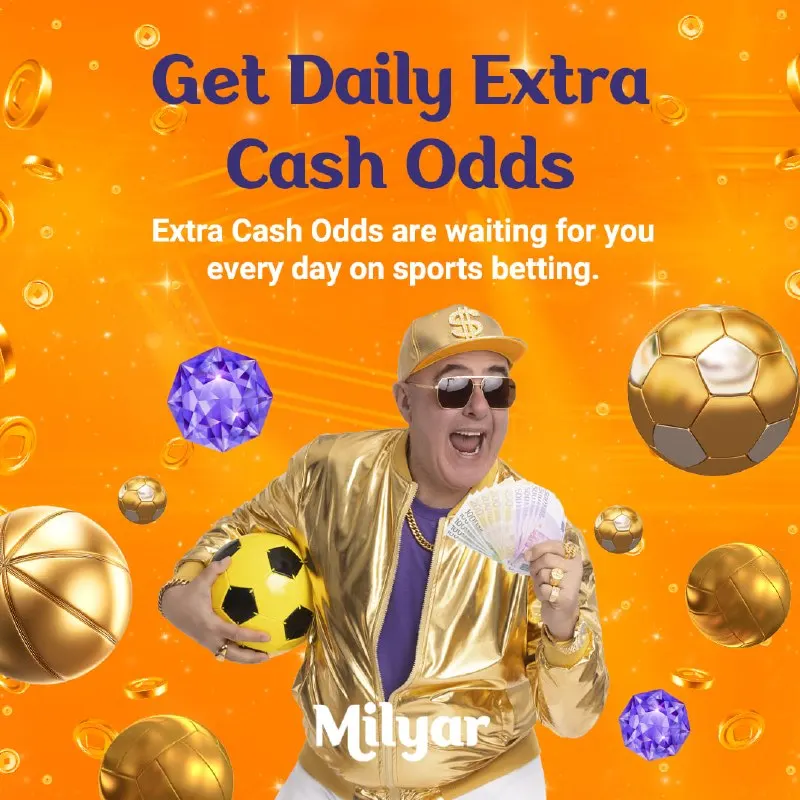 Milyar Telegram: 🚨 Boost your daily payouts with Milyar’s extra cash odds on sports. Build your…