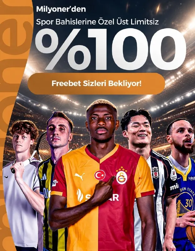 Milyoner Bahis Telegram: 😄 HER YATIRIMA %100 BONUS İMKANI 😄 👀Çok uzaklarda arama ! Her yatırımında…