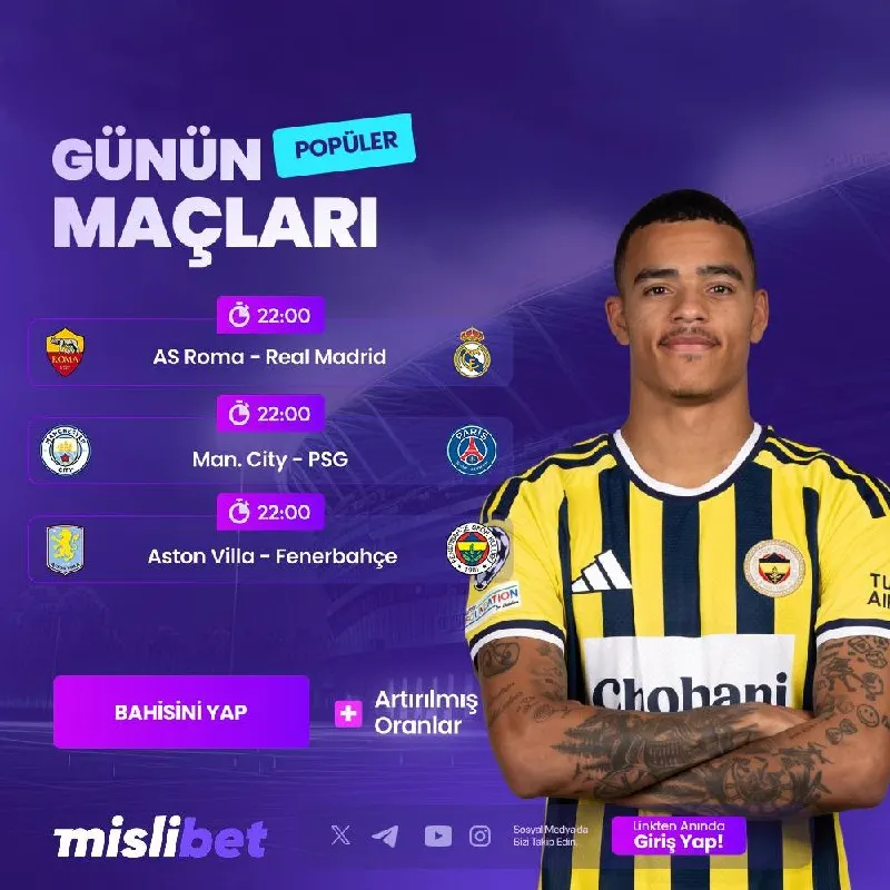 Mislibet Telegram: ⚽️ Günün Favori Maçları 🏀 🔝En Yüksek Oranlar 💰 En Avantajlı Bonuslar ✅ 🔣3️⃣0️⃣…