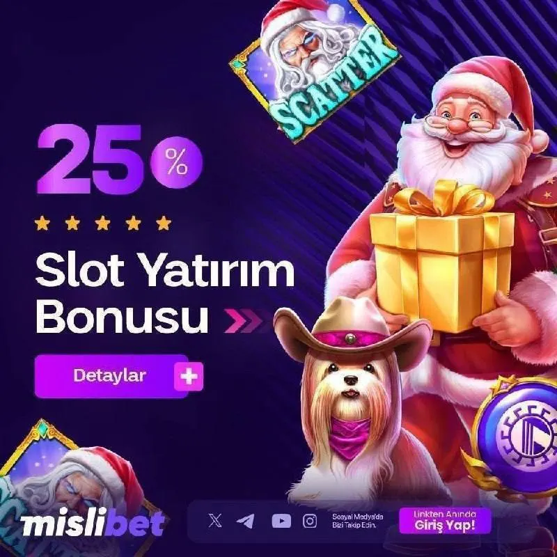 Mislibet Telegram: 🎰SLOT SEVERLERE 🛍2⃣5⃣ YATIRIM BONUSU ➡️💰Tek Seferde 5️⃣0️⃣0️⃣₺ 'e kadar bonus 🧬…