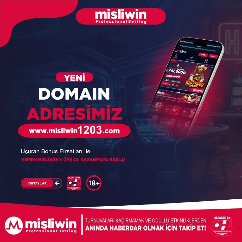 Misliwin Telegram: 08.10.2026 Perşembe tarihinde Misliwin sitesinin giriş adresi yenilenmiştir.‼️…