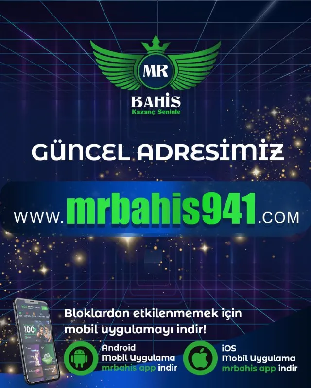 MrBahis Telegram: 🎫 Giriş adresimiz http://mrbahis941.com olarak güncellendi ‼️ 🚀 Limitsiz çekim💵…