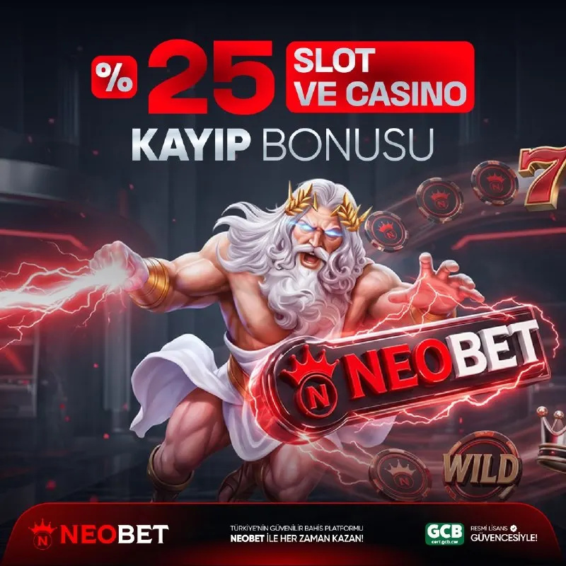 Neobet Telegram: 🔥🎰 Neobet %25 ANLIK KAYIP BONUSU! 💰 🎮 Slot & Canlı Casino oyunlarında…
