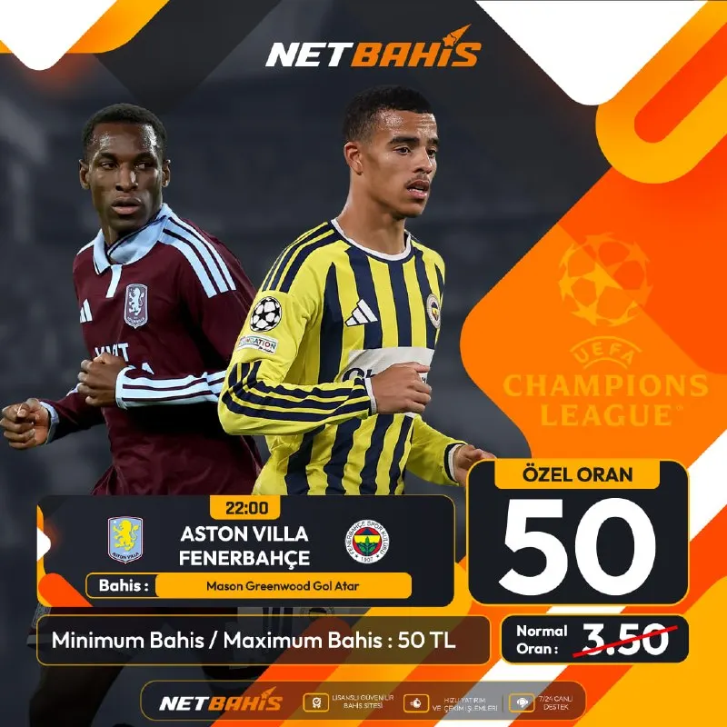 Netbahis Telegram: 😏😒🙂↔️😞😔😟 🤑ÖZEL ORAN MASON GREENWOOD GOL ATAR 50 ORAN 🔥Aston Villa…