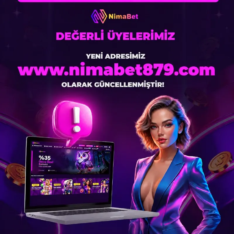 Nimabet Telegram: 🔔 ADRESİMİZ GÜNCELLENMİŞTİR -NİMABET https://www.nimabet879.com…