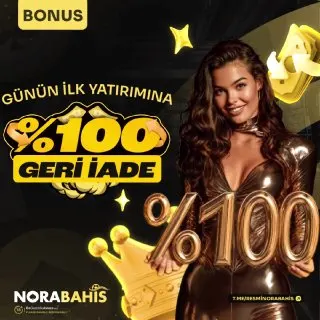 Norabahis Telegram: 🪙 Günün İlk Yatırımına Özel %100 Geri Ödeme Bonusu Seni Bekliyor! 💵 Yatırımına…