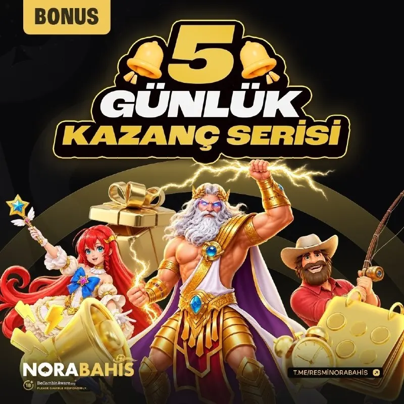 Norabahis Telegram: 🗓 5 GÜNLÜK KAZANÇ SERİSİ! 🗓 〰 #Norabahis'te seriyi tamamla, çevrimsiz ödülü…