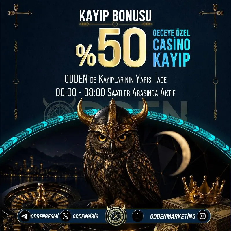 Odden Telegram: 😂 GECECİLERE ÖZEL DEV FIRSAT!! 🎄 00:00 - 08:00 Saatleri arasında yaşayacağınız…
