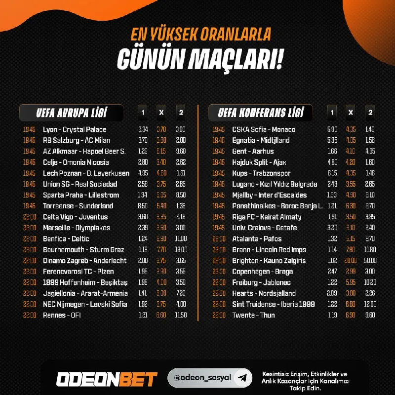 Odeonbet Telegram: 🏟 En yüksek oranlarla günün maçları sizlerle! 🔥 Tıkla Odeon'a Git 🖱 🤑🤑🤑🤑🤑🤑🤑