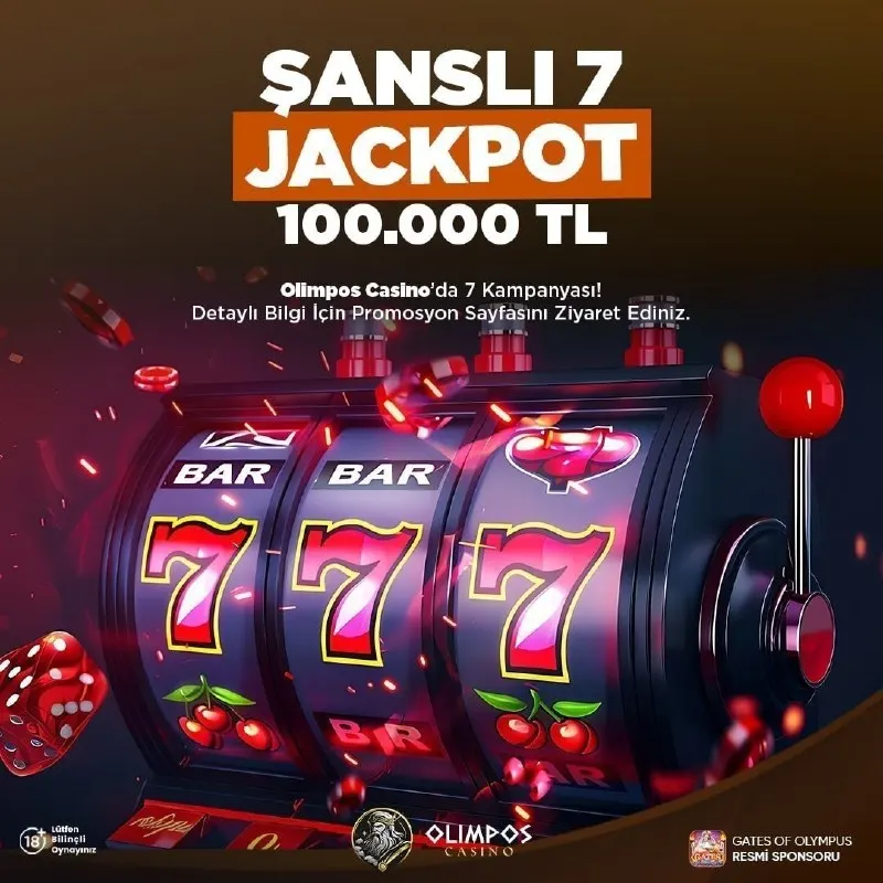 Olimpos Casino Telegram: 🅰🅰🅰🅰🅰🅰 🔢 🎰 100.000 TL’lik Büyük Ödül İçin Hazır Mısın? 🎰Şanslı 7 Promosyonumuza…
