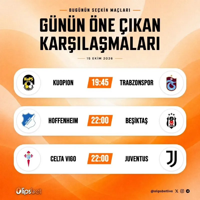 Olipsbet Telegram: 🚀 OlipsBet’te kaybeden yok, kazanan çok ! 💪 En güvenli, en hızlı, en kârlı…