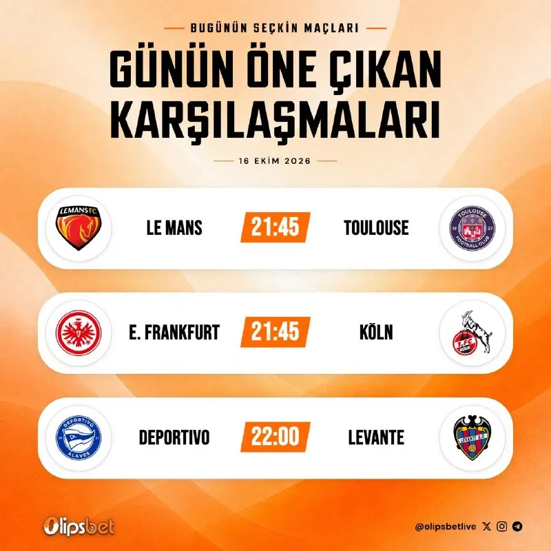 Olipsbet Telegram: 🚀 OlipsBet’te kaybeden yok, kazanan çok ! 💪 En güvenli, en hızlı, en kârlı…