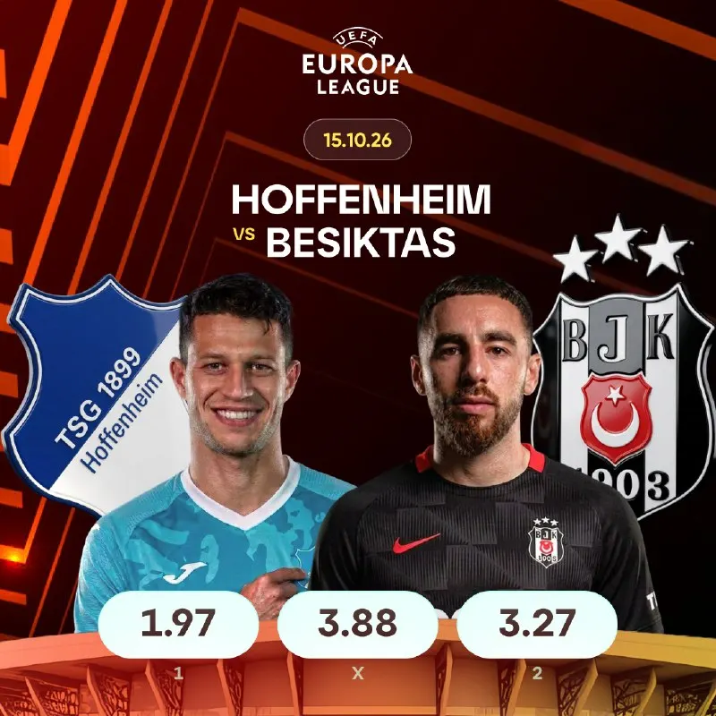 Olymp Casino Telegram: 🦅 Beşiktaş’ın Hoffenheim deplasmanı, Avrupa Ligi heyecanını yeniden sahaya…