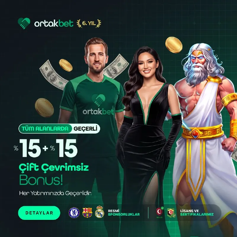 Ortakbet Telegram: 🔸🔸🔸 🔸🔸🔸🔸🔸🔸🔸🔸 👑👑👑 🔸🔸🔸🔸🔸🔸 🔸Tek seferde 😈😈😈 Yatırım Bonusu ➕ 😈😈😈 Kayıp Bonusu seni…