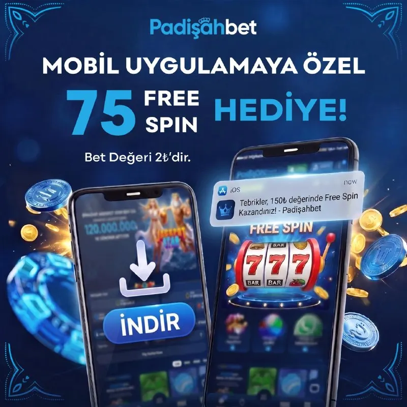 Padişahbet Telegram: 👑👑👑👑👑 Etkinlik Zamanı! 🎉 🎁 75 Free Spin Hediyeniz Sizi Bekliyor! ⏰ Saat…