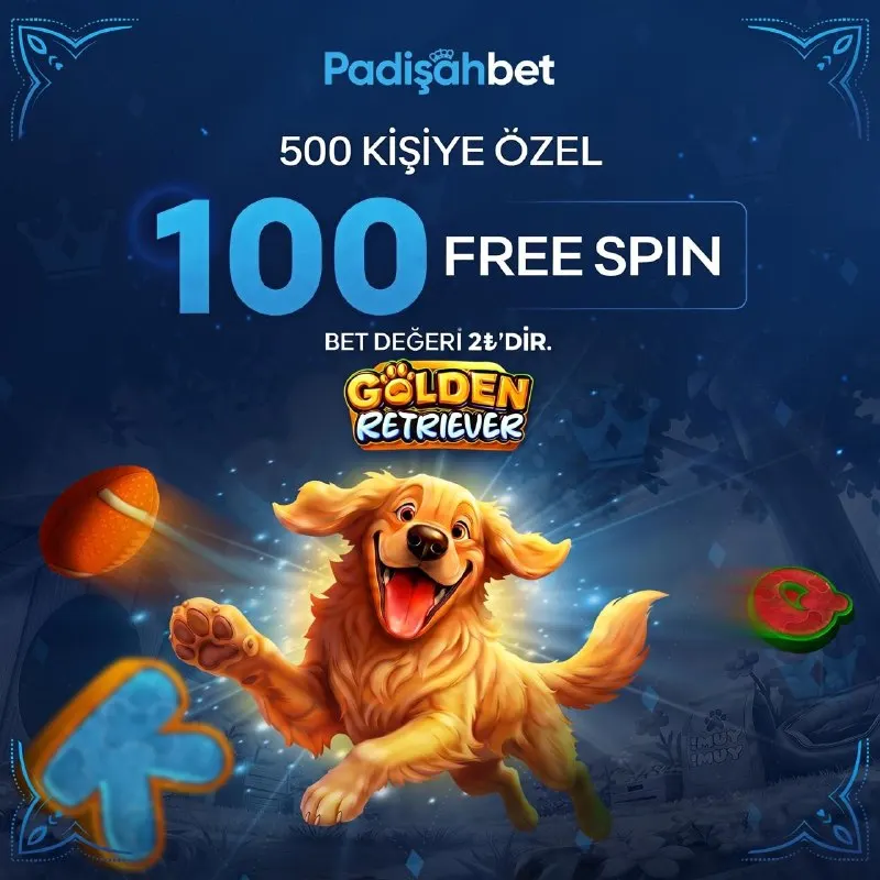 Padişahbet Telegram: 👑👑👑👑👑 Etkinlik Zamanı! 🎉 🎁 500 şanslı kişiye 100 Free Spin fırsatı! 🕒 16:00 –…