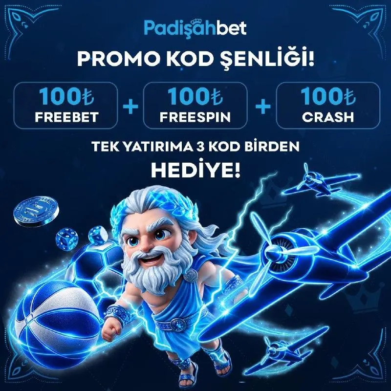 Padişahbet Telegram: 👑 Promo Kod Şenliği Başladı! 🔥 1 Yatırıma 3 Kod Birden! 🚨 Çevrim şartı yok! 🚨 🚀…