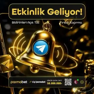 Parmabet Telegram: ⭐ Parmabet'te Geri Sayım Başladı! Etkinlik Geliyor! ⭐ ⭐⭐⭐⭐⭐ ⭐ Bildirimlerinizi…