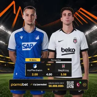 Parmabet Telegram: 🇪🇺 Beşiktaş, Avrupa Ligi İkinci Hafta Maçında Almanya Temsilcisi Hoffenheim'a…