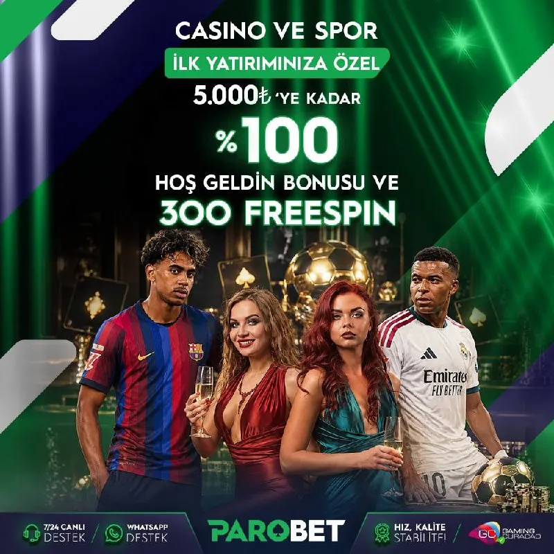 Parobet Telegram: ⚡️ #ParoBet 'ten Kazandıran Hoş Geldin Hediyesi ‼️ 🔥 İlk Yatırımınıza Özel…