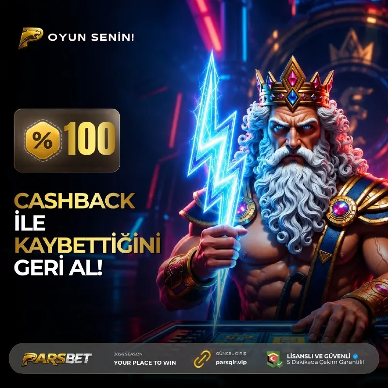 Parsbet Telegram: 🔥%100 Cashback Bonusu🔥 ⭐1.000 – 5.000 TL arası yatırım kaybında %100 cashback…