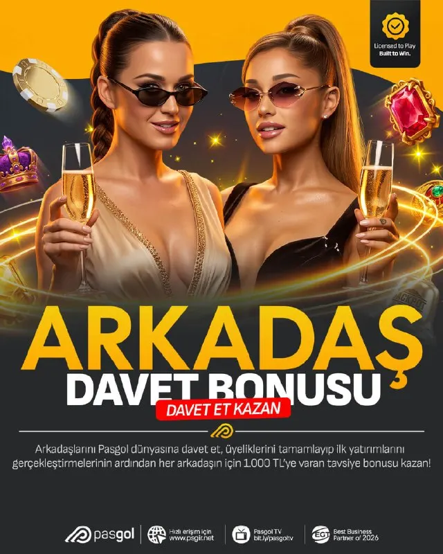 Pasgol Telegram: 🎁🔥 ARKADAŞINI DAVET ET, BONUSU YAKALA! 👥 ARKADAŞ DAVET BONUSU 💰 1.000 TL’YE…