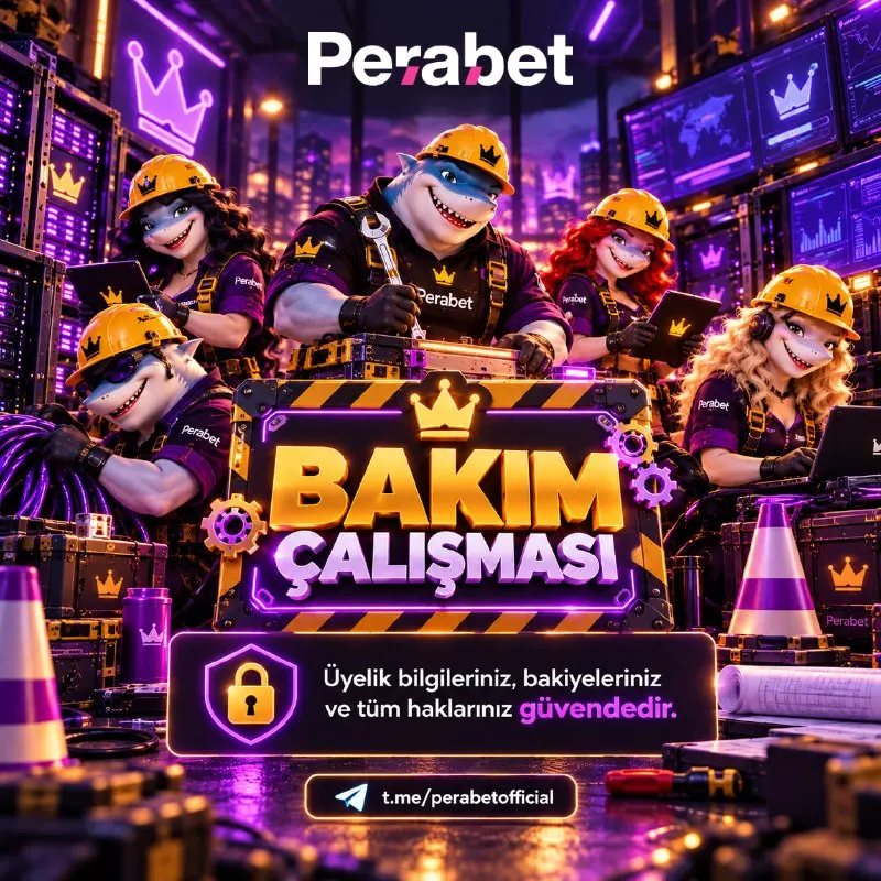 Perabet Telegram: 🚨 Değerli Üyelerimiz, ⚙️ Sitemizde devam eden bakım ve güncelleme çalışmalarını…