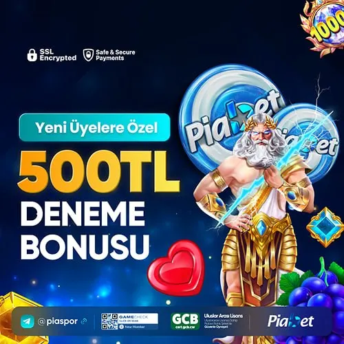 Piabet Telegram: 💎 ÇEVRİMSİZ 500 TL DENEME BONUSU! 🎁 Piabet'te kazanmaya avantajlı bir başlangıç…