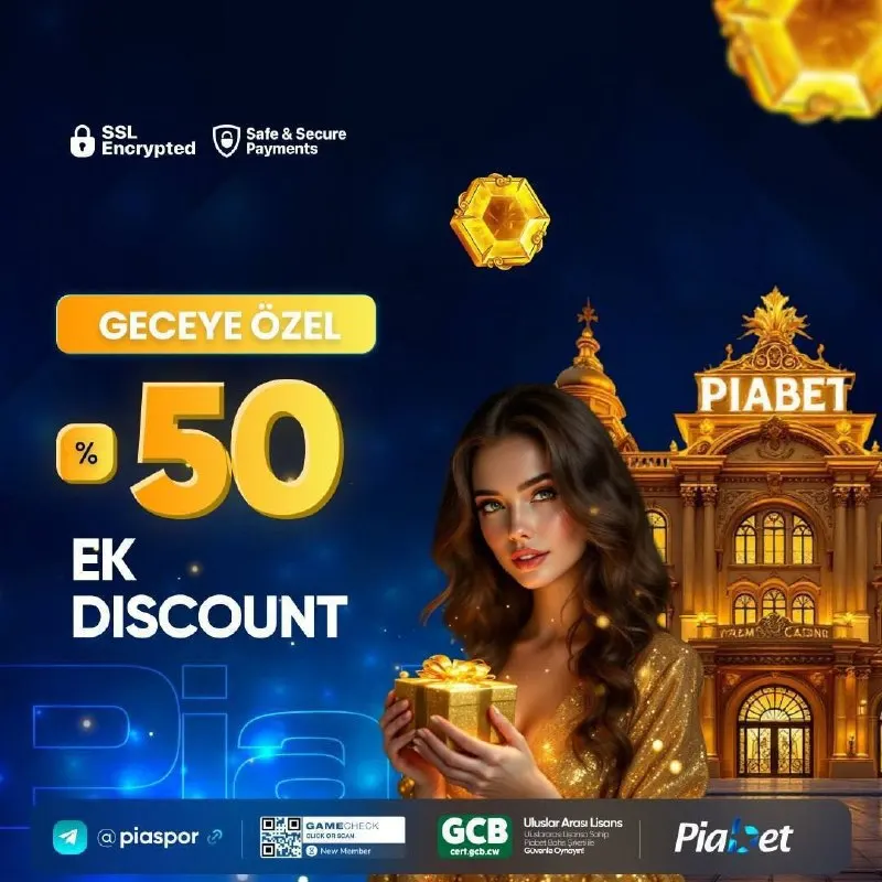 Piabet Telegram: 🌛 PİABET'TE GECEYE ÖZEL FIRSAT! ⭐️ Gecenizi kazanca çevirin! %50 Ek Discount…