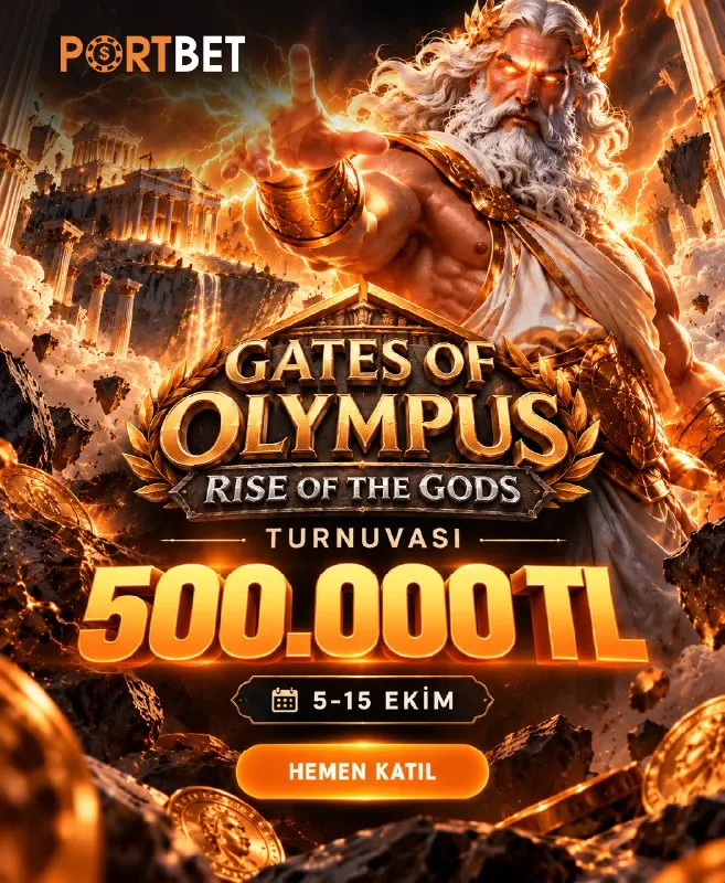 Portbet Telegram: ⚡️ Tanrıların Diyarından 500.000 TL'lik Dev Ödül! ⚡️ 🚨 SON 2 GÜN! ⚡️ Gates of…