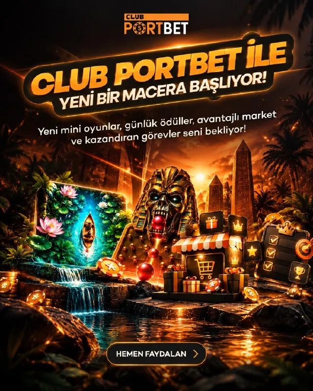 Portbet Telegram: 🕌 Club Portbet Ayrıcalıkları Yenilendi! 👉 6 farklı seviye! Her seviyede…
