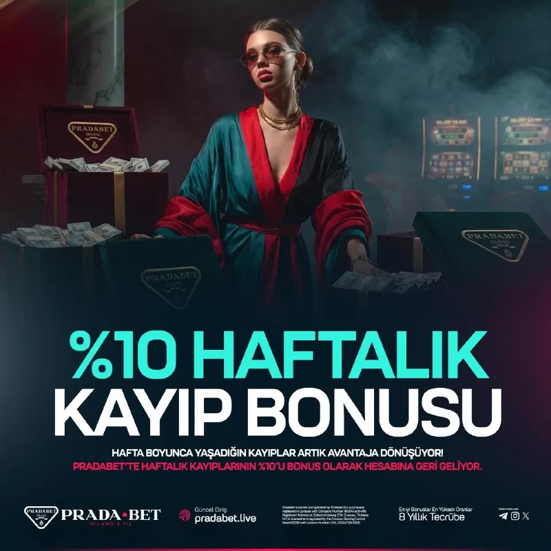 Pradabet Telegram: 🍀 Kaybederken Bile Kazanmanın Lüksü ❤️ Hafta boyunca yaşadığın kayıpları dert…